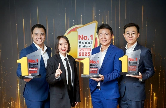 Marketeer No.1 Brand Thailand 2025 - The Most Popular Single-house/ Townhome/ Townhouse/ Condominium Brand Nationwide 
