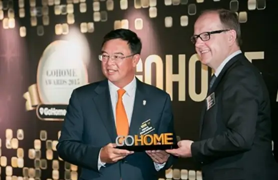 แสนสิริรับรางวัล Best Overseas Property Developer (Thailand) 2016