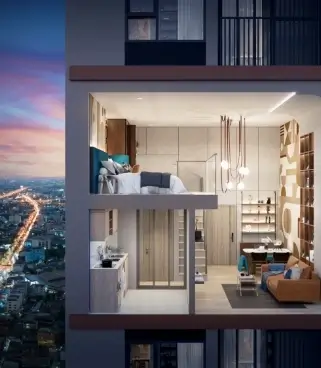 ห้อง LOFT 2 ชั้น โปร่ง สบาย ตอบโจทย์ ไลฟ์สไตล์อิสระ