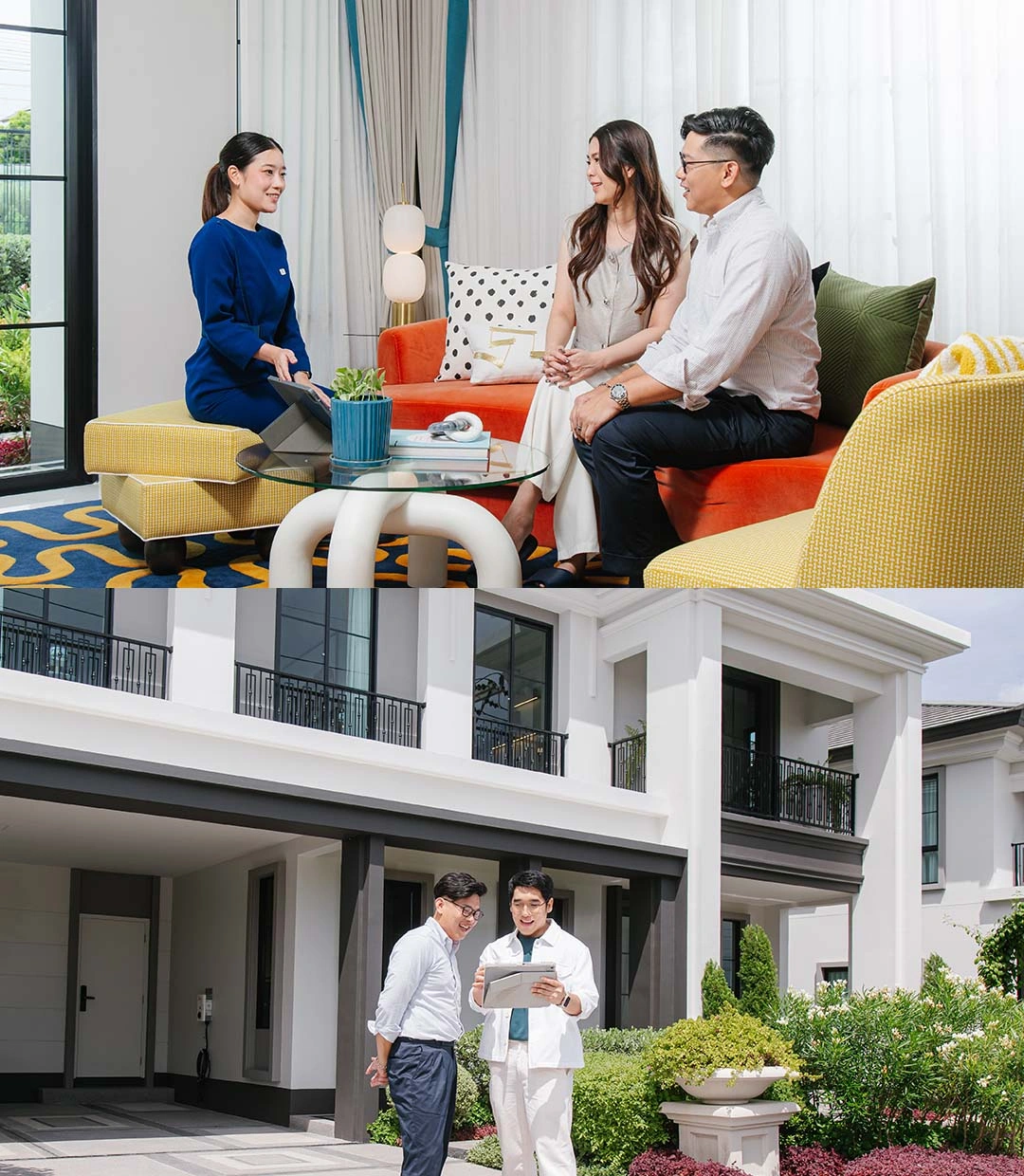 ต้นแบบ บริการรับสร้างบ้านโดยแสนสิริ