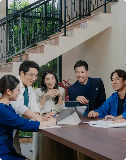 สร้างบ้านกับต้นแบบ วางใจได้ด้วยทีมงานมืออาชีพ